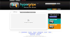 Desktop Screenshot of hypergripe.com